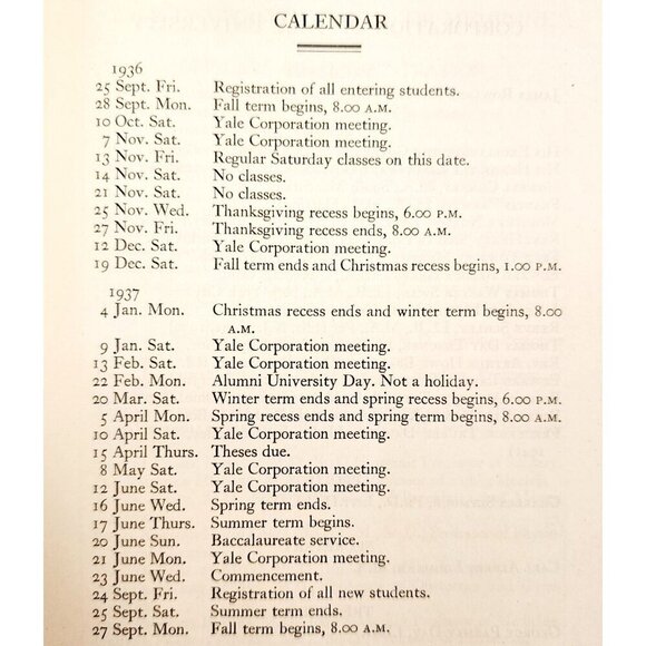 1937 Bulletin Of Yale University School Of Medicine PB Book New Haven #24 E37 - Picture 5 of 6